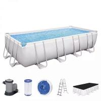 Bestway 56465 BW Каркасный бассейн Power Steel 549х274х122см, 14812л, фил.-насос 5678л/ч, лестница, тент, попл.-доз. Bestway 56465 BW Каркасный бассейн Power Steel 549х274х122см, 14812л, фил.-насос 5678л/ч, лестница, тент, попл.-доз.