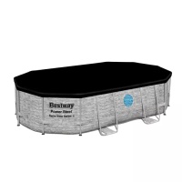 Bestway 56946 BW Каркасный бассейн 488х305х107см "Ротанг" 7250л, песч.фил.-нас. 3028л/ч, лестница, тент, попл.-доз. Bestway 56946 BW Каркасный бассейн 488х305х107см "Ротанг" 7250л, песч.фил.-нас. 3028л/ч, лестница, тент, попл.-доз.