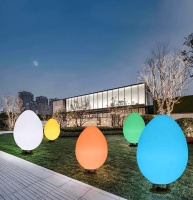 Светильник Яйцо 87х140 солнечная батарея, RGB Светильник Яйцо 87х140 солнечная батарея, RGB